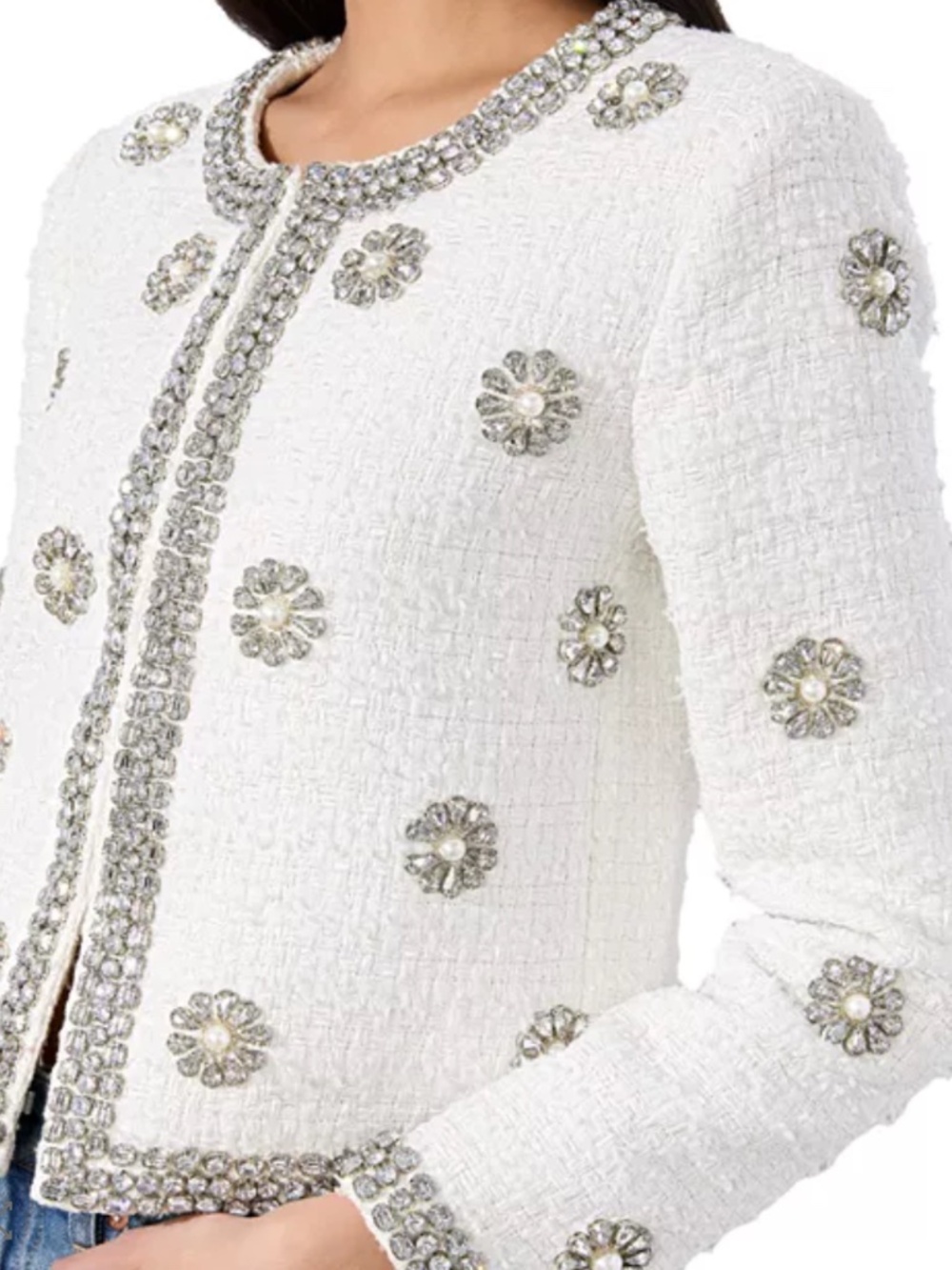 Alice and Olivia Kidman Embellished Jacket